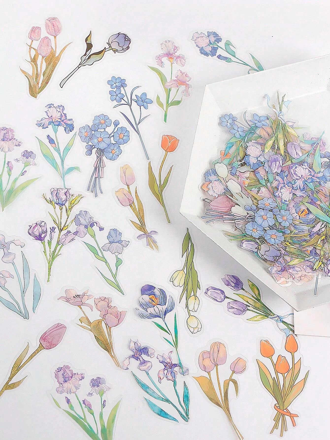 ملصق ورد التوليب