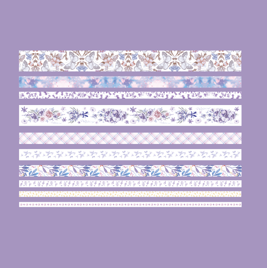 أشرطة لاصقة مزخرفة