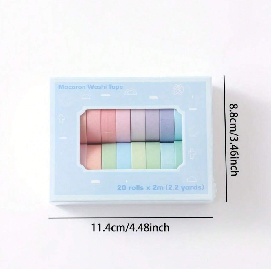 أشرطة لاصقة ملونة