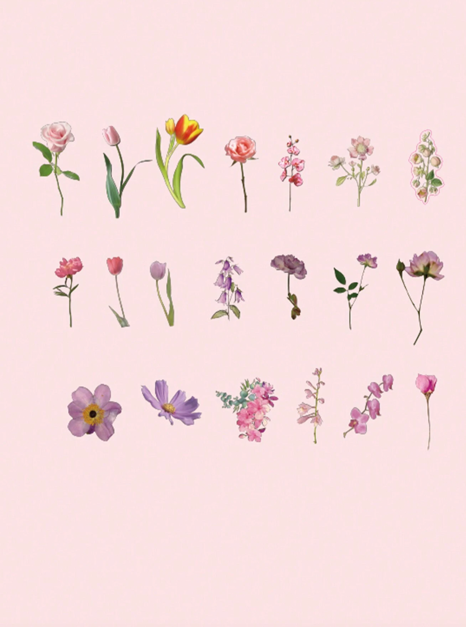 ملصقات الورود